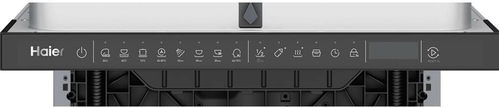 HAIER Встраиваемая посудомоечная машина HDWE11-396RU, узкая, ширина 44.8см, полновстраиваемая, загру — изображение 5