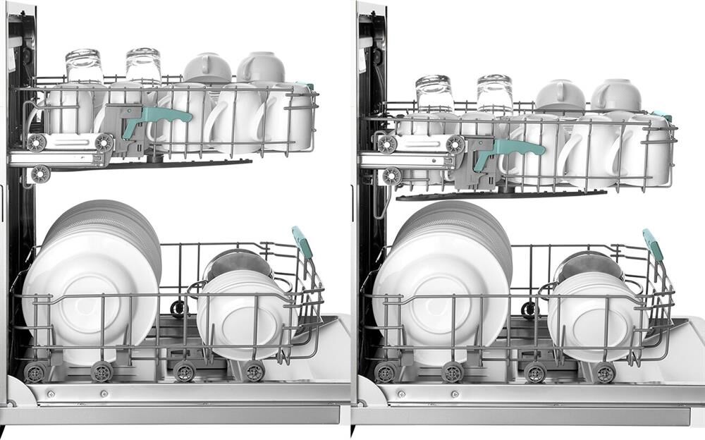 WEISSGAUFF Встраиваемая посудомоечная машина BDW 6033 Wi-Fi Inverter Autoopen, полноразмерная, ширин — изображение 9