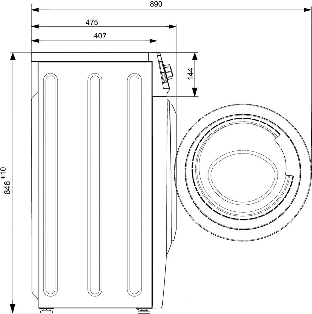 ATLANT СМА 60У105-000 белый — изображение 5