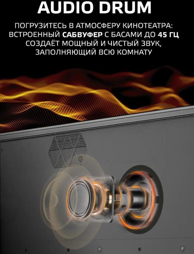 HARPER 55Q970TS SMART TV КАРАОКЕ Безрамочный — изображение 2