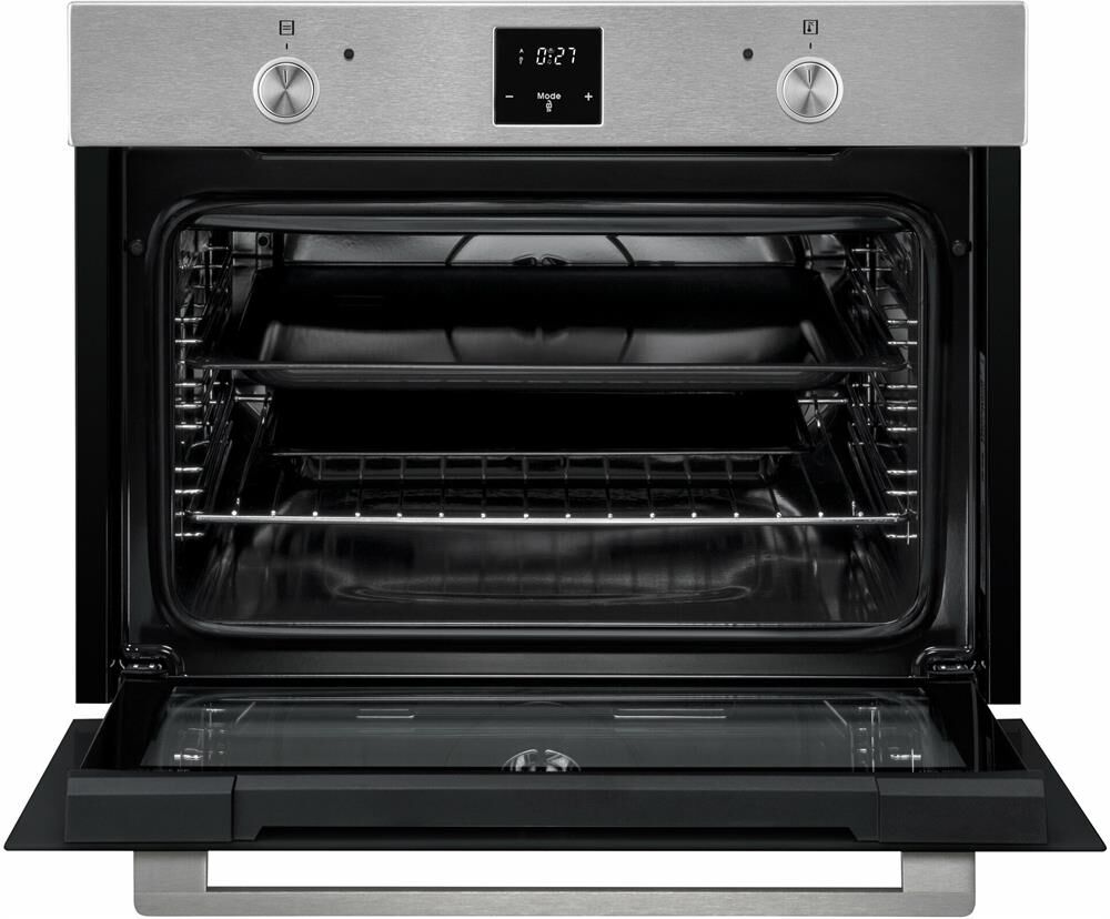 WEISSGAUFF Духовой шкаф электрический EO 459 PDX, нержавеющая сталь/черный — изображение 4