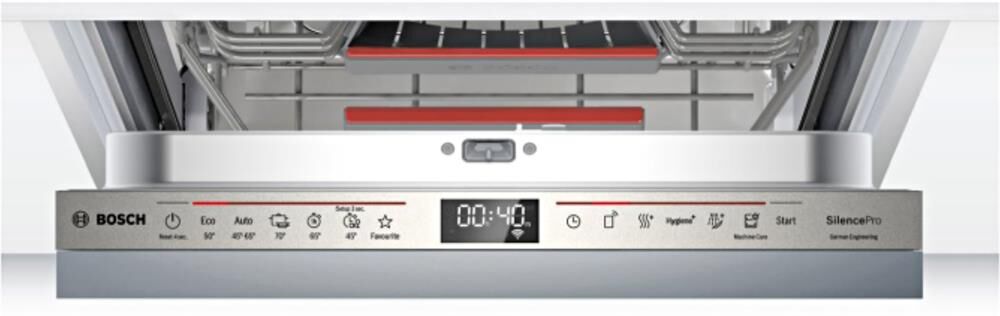 BOSCH Встраиваемая посудомоечная машина SPV6EMX70Q, узкая, ширина 44.8см, полновстраиваемая, загрузк — изображение 2