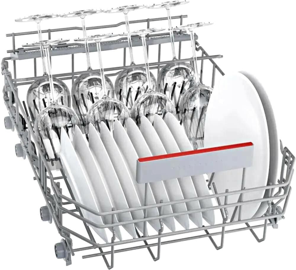 BOSCH Встраиваемая посудомоечная машина SPV6EMX70Q, узкая, ширина 44.8см, полновстраиваемая, загрузк — изображение 6