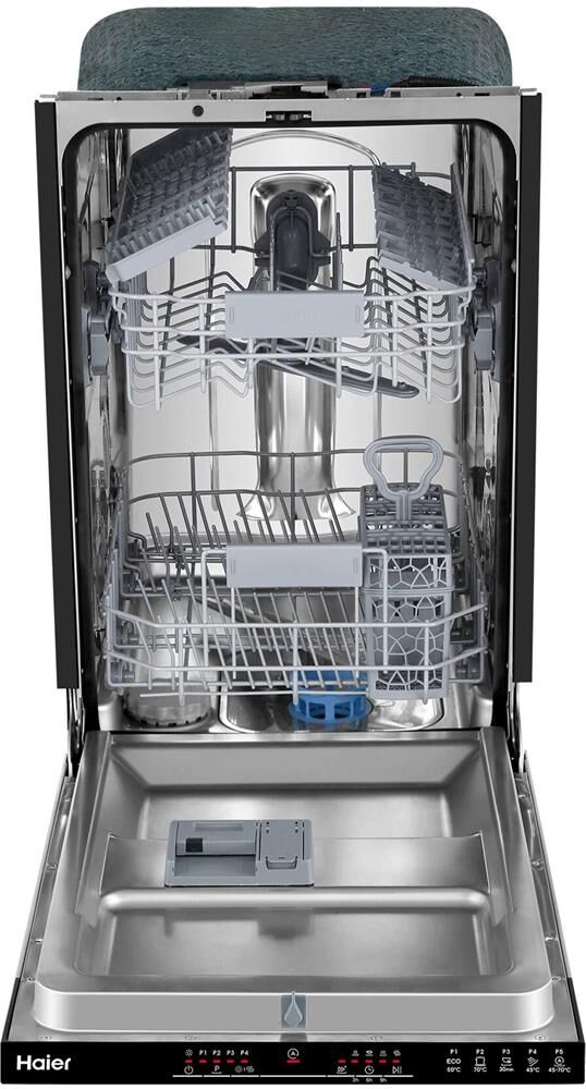HAIER Встраиваемая посудомоечная машина HDWE10-292RU, узкая, ширина 44.8см, полновстраиваемая, загру — изображение 5