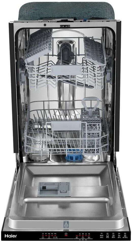 HAIER Встраиваемая посудомоечная машина HDWE10-292RU, узкая, ширина 44.8см, полновстраиваемая, загру — изображение 7