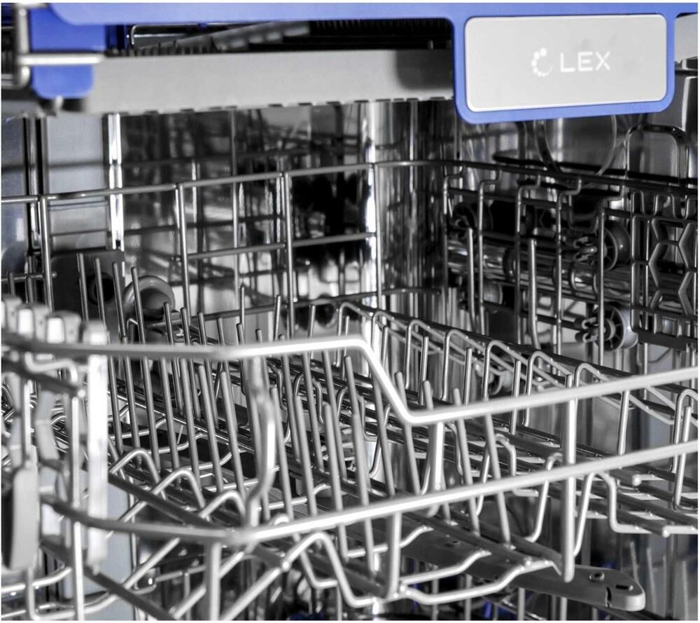 LEX Встраиваемая посудомоечная машина PM 4563 A, узкая, ширина 44.8см, полновстраиваемая, загрузка 1 — изображение 5