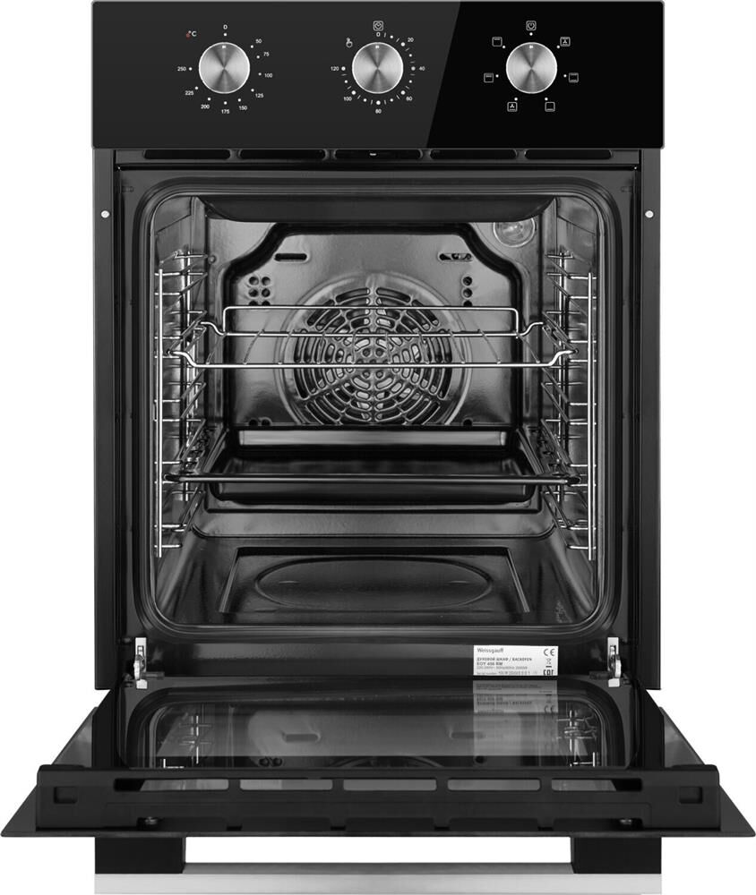 WEISSGAUFF Духовой шкаф электрический EOY 456 BM, черный — изображение 4