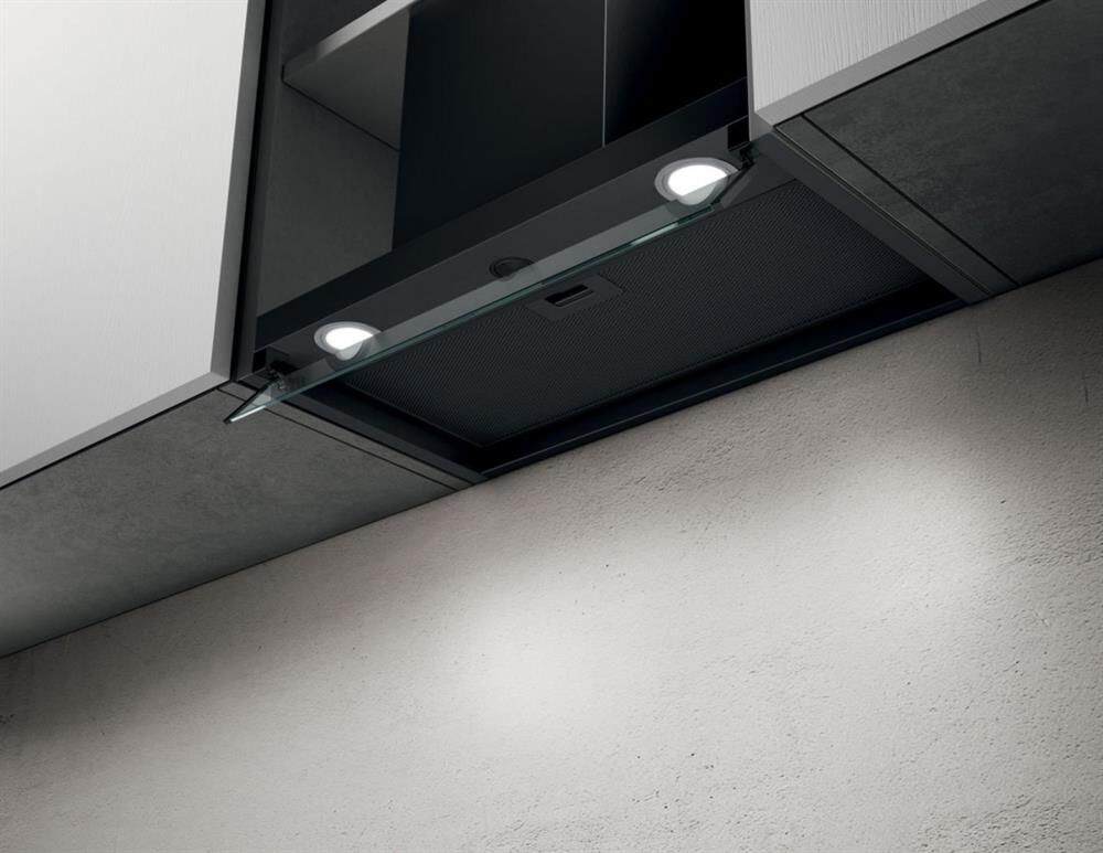 ELICA Встраиваемая вытяжка Boxin LX/BL MAT/A/90, управление поворотные переключатели, черный [prf017 — изображение 3