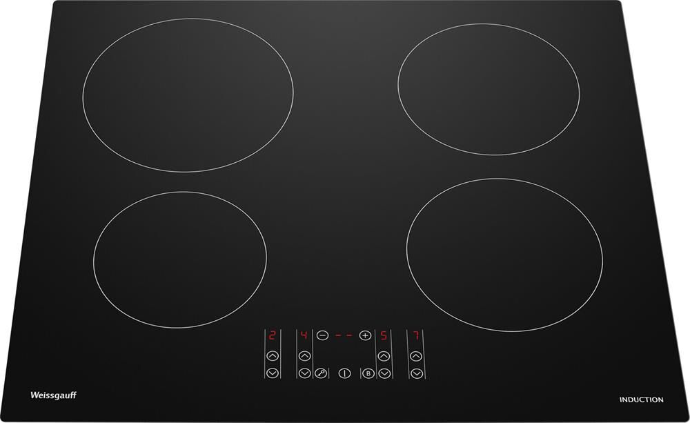 WEISSGAUFF Индукционная варочная поверхность HI 640 BSCM, конфорок: 4 шт., стеклокерамика, независим — изображение 3