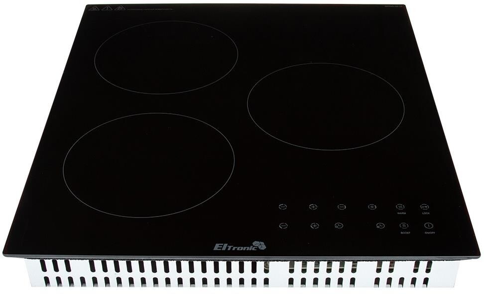 ELTRONIC (88-11) 3 конфорки индукционная черный — изображение 4