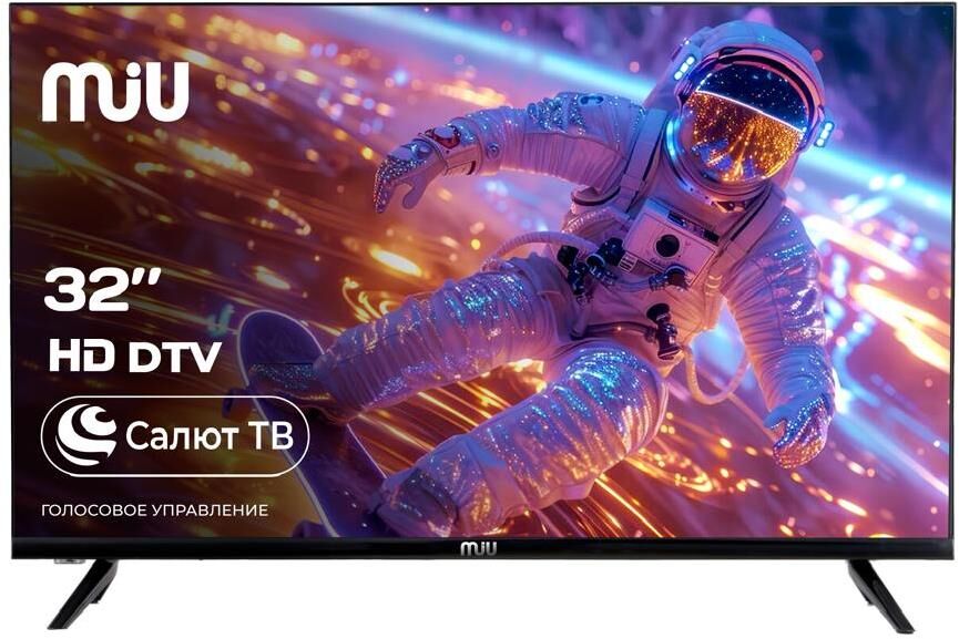 MIU H32SLT101SV SMART TV Салют безрамочный — изображение 2