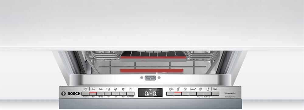BOSCH Встраиваемая посудомоечная машина SPV6EMX65Q, узкая, ширина 44.8см, полновстраиваемая, загрузк — изображение 5