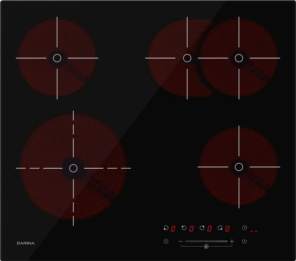 DARINA Электрическая варочная поверхность PL E329 B — изображение 4