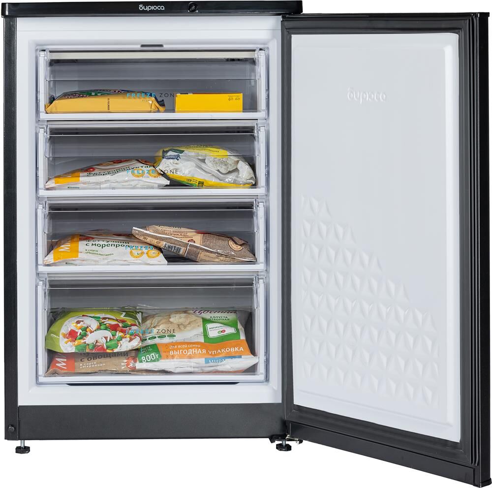 БИРЮСА B514 110л черный нержавеющая сталь — изображение 4