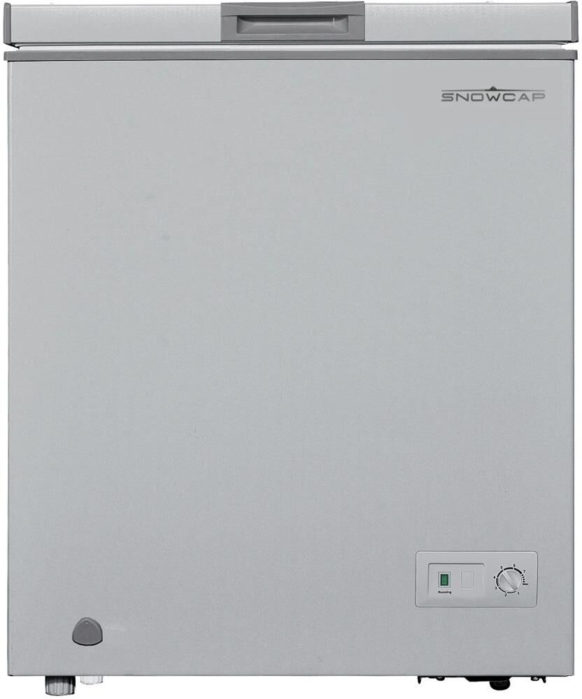 SNOWCAP CF-150S 150л (ларь, глухая крышка) серебристый — изображение 5