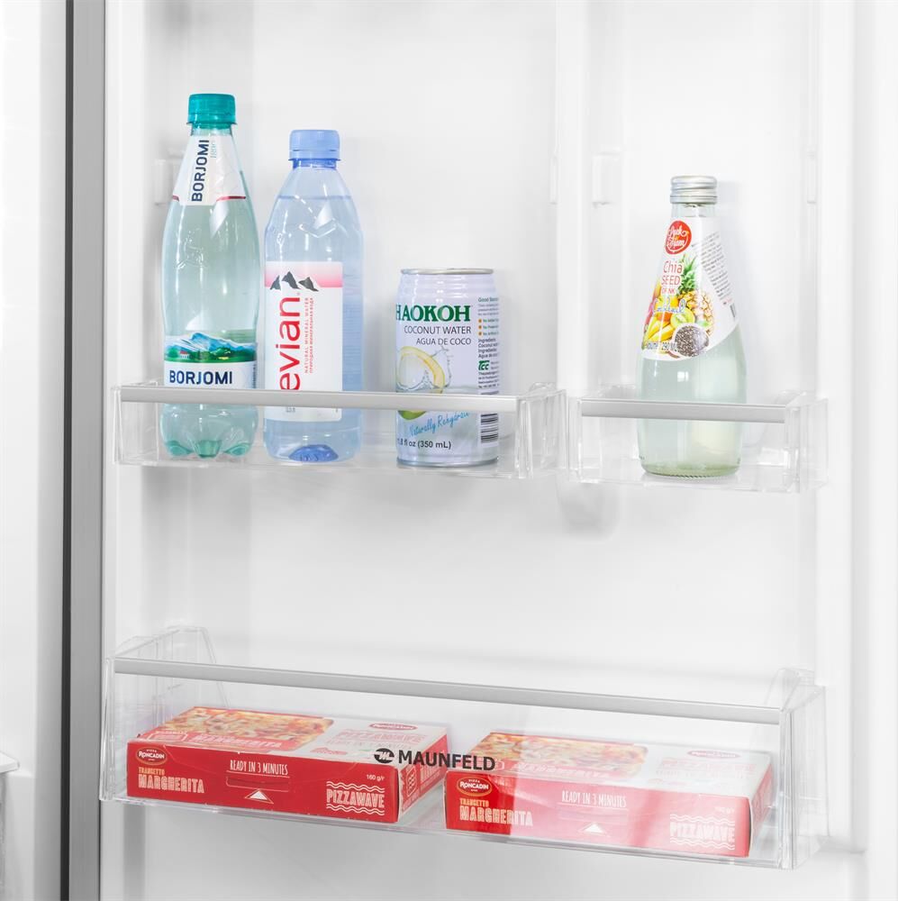 MAUNFELD Холодильник MFF200NFSBE 2-хкамерн. черная сталь — изображение 8