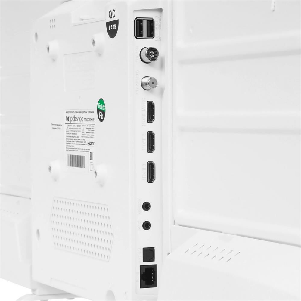 TOPDEVICE TDTV32CS03H HD SMART TV белый — изображение 5