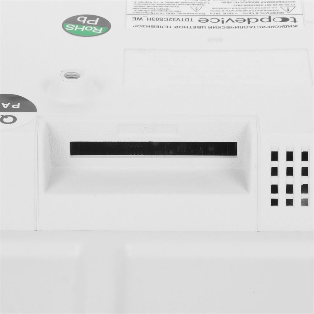 TOPDEVICE TDTV32CS03H HD SMART TV белый — изображение 6