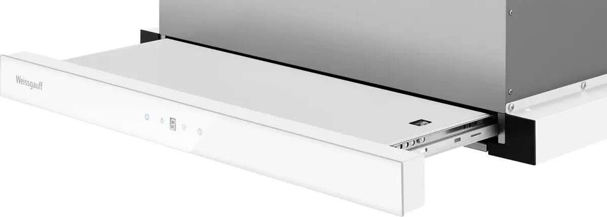 WEISSGAUFF Вытяжка встраиваемая TEL 600 TC WH белый управление: сенсорное (1 мотор) — изображение 7