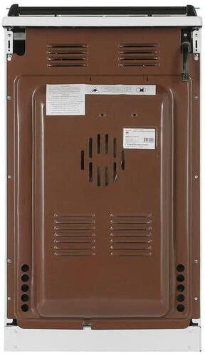 ЛЫСЬВА Газовая плита ЭГ 4к01 МС-2у, электрическая духовка, стеклянная крышка, белый — изображение 5