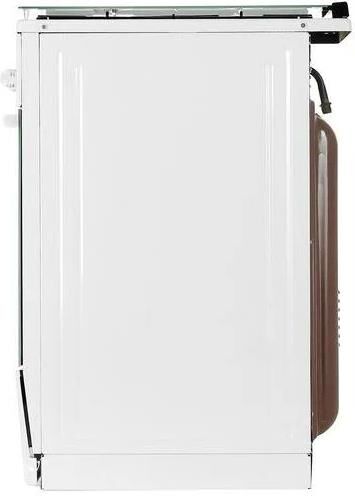 ЛЫСЬВА Газовая плита ЭГ 4к01 МС-2у, электрическая духовка, стеклянная крышка, белый — изображение 7