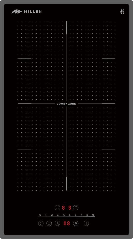 MILLEN MIH 302 BL Индукционная варочная поверхность — изображение 4