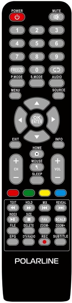 POLARLINE 55PQ71STC-SM UHD SMART TV Android безрамочный — изображение 5