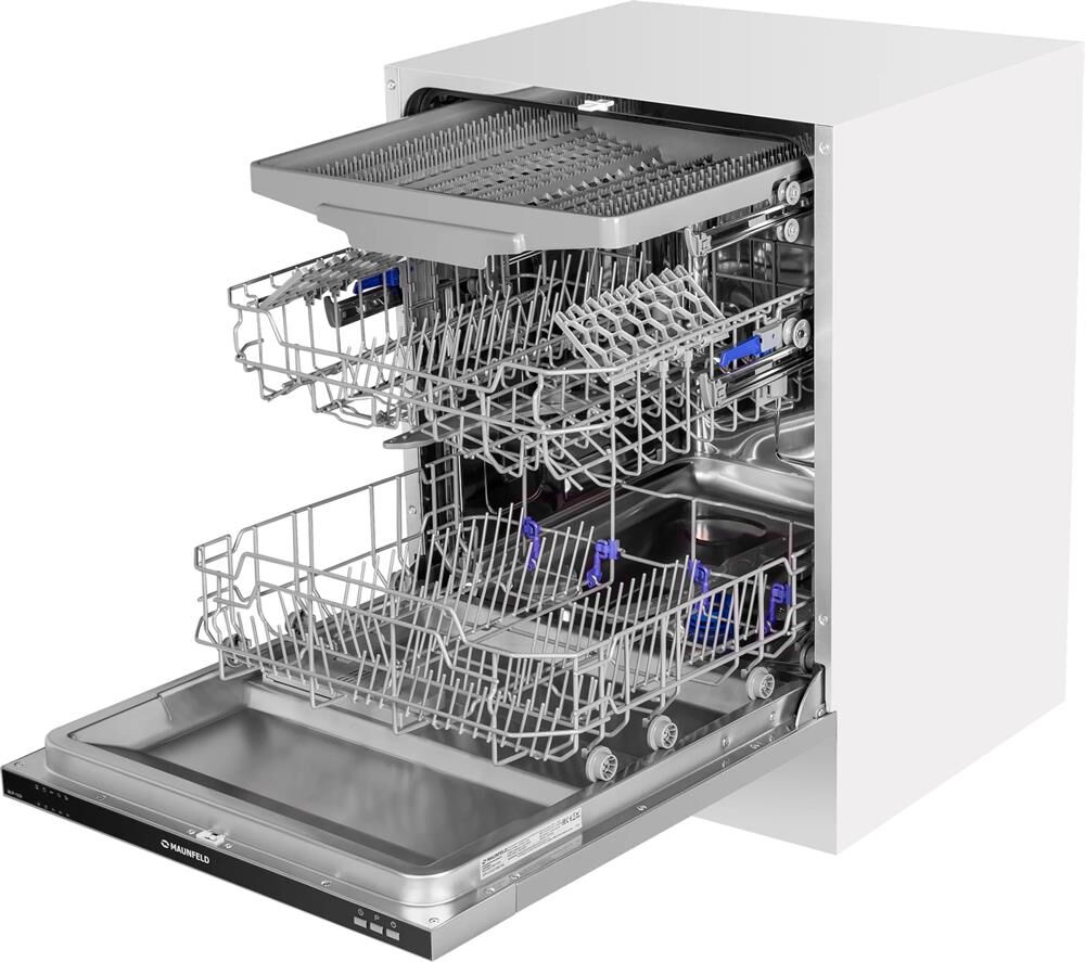 MAUNFELD Встраиваемая посудомоечная машина MLP-123I, полноразмерная, ширина 59.8см, полновстраиваема — изображение 5