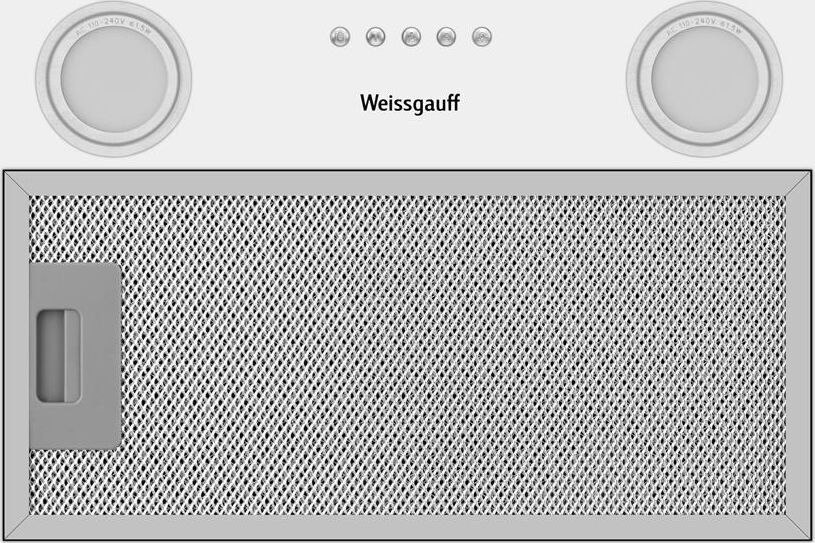 WEISSGAUFF Вытяжка встраиваемая Box 452 White белый управление: кнопочное (1 мотор) — изображение 3