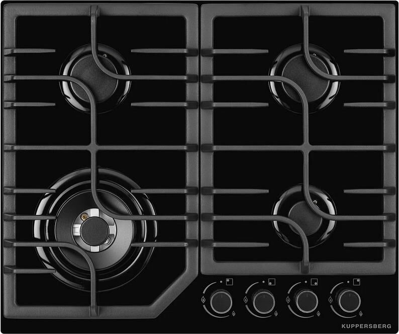 KUPPERSBERG Газовая варочная панель FG 63 B, независимая, черный — изображение 3