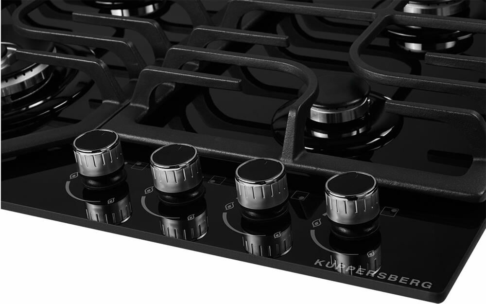 KUPPERSBERG Газовая варочная панель FG 63 B, независимая, черный — изображение 4