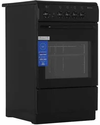 DE LUXE Стеклокерамическая плита 506004.04эс 031 черный матовый — изображение 2