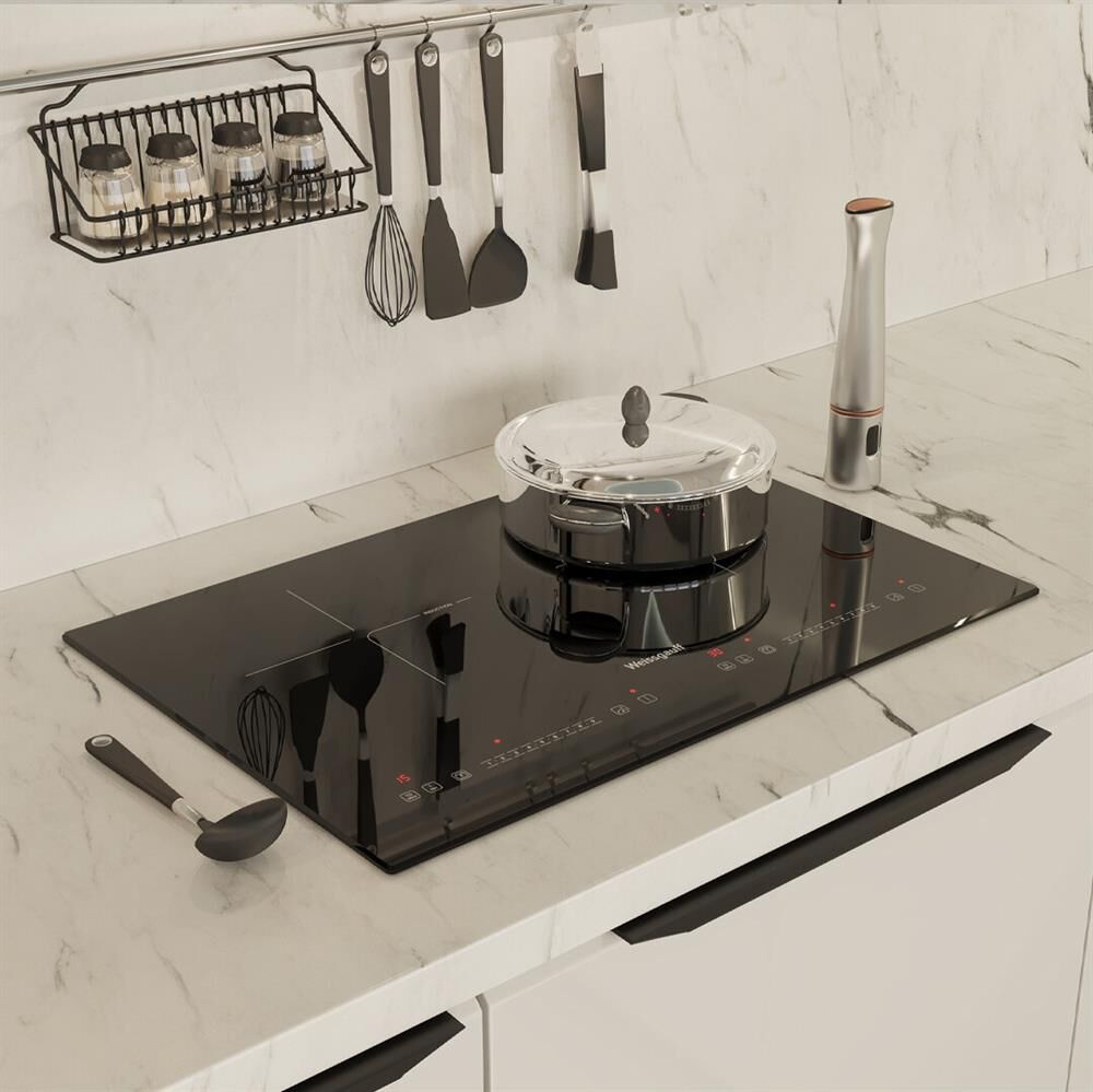 WEISSGAUFF Индукционная варочная поверхность HI 412 H, конфорок: 2 шт., стеклокерамика, независимая, — изображение 10