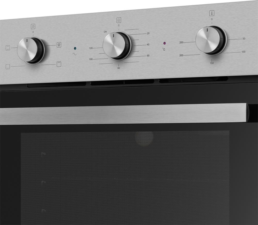 MAUNFELD Духовой шкаф электрический AEOC6040S, 60л, 59.5 х 52 х 59 см, дверца с 3 стеклами, нержавею — изображение 5