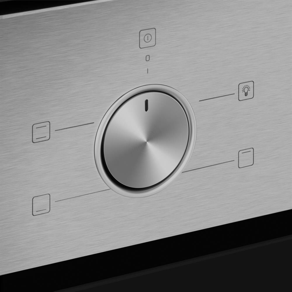 MAUNFELD Духовой шкаф электрический AEOC6040S, 60л, 59.5 х 52 х 59 см, дверца с 3 стеклами, нержавею — изображение 6