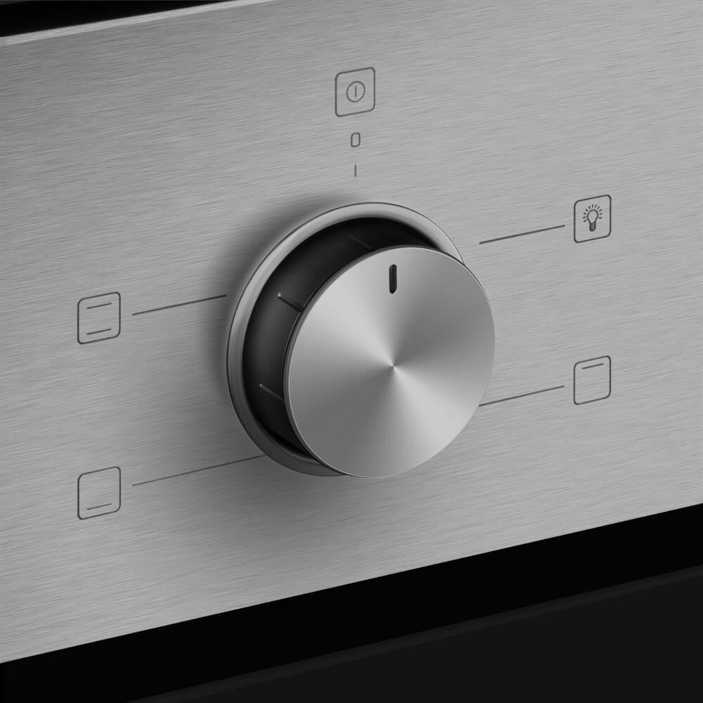 MAUNFELD Духовой шкаф электрический AEOC6040S, 60л, 59.5 х 52 х 59 см, дверца с 3 стеклами, нержавею — изображение 7