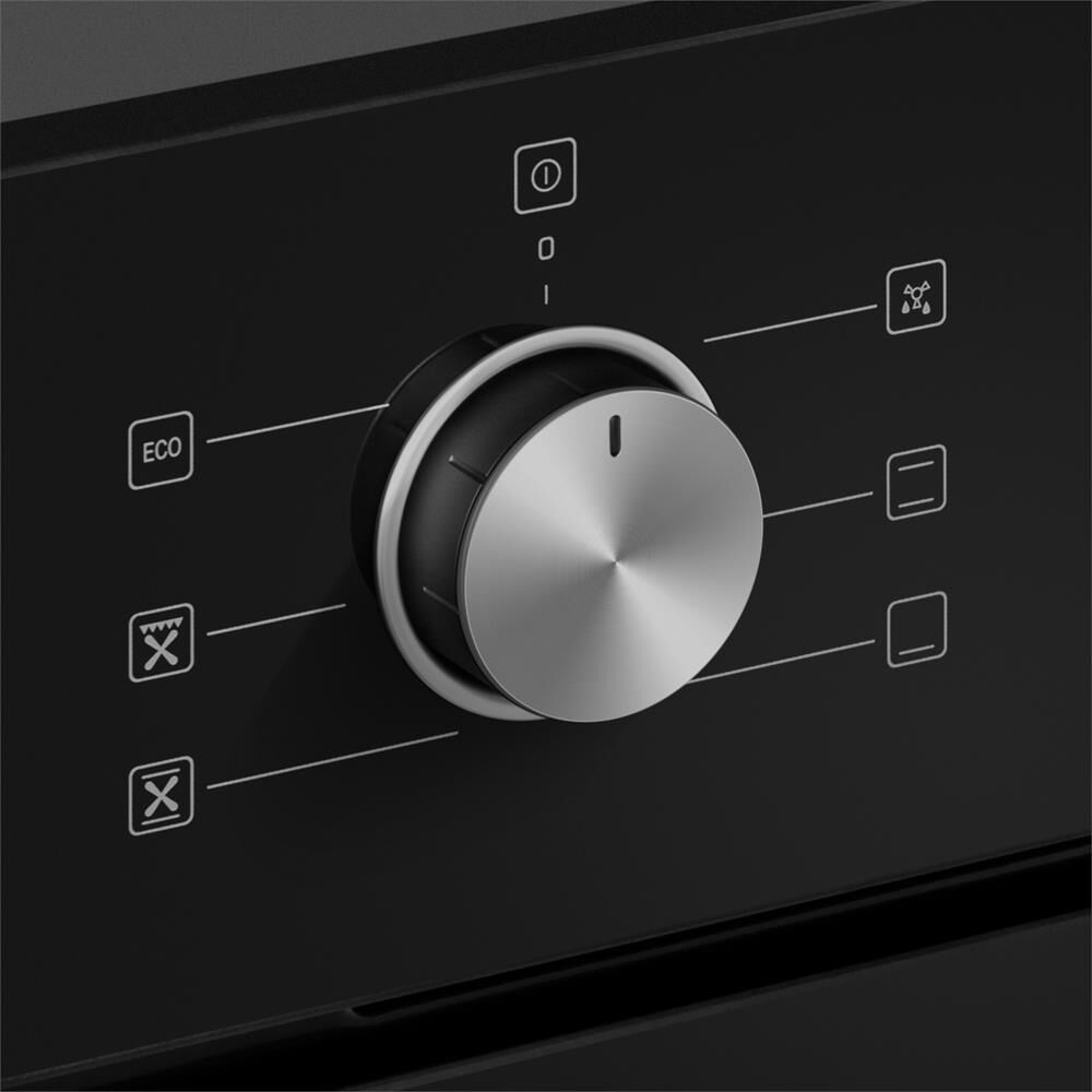 MAUNFELD Духовой шкаф электрический AEOF6060B, 60л, 59.5 х 52.5 х 59 см, дверца с 3 стеклами, черный — изображение 7