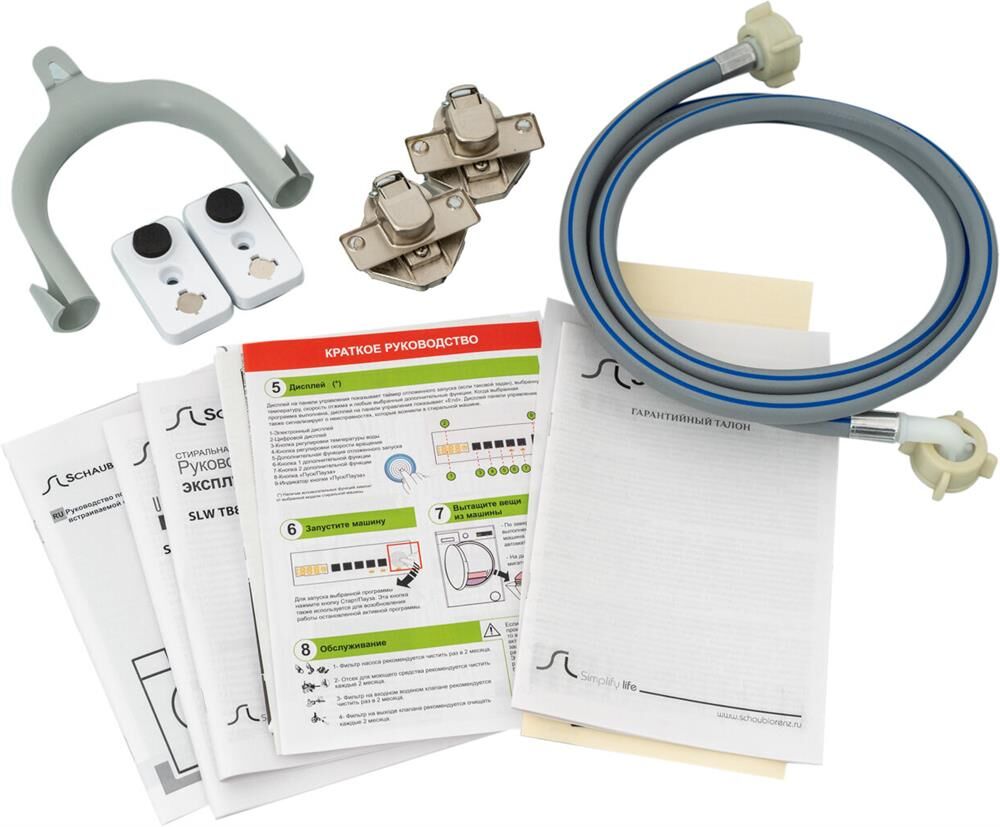 SCHAUB LORENZ Встраиваемая стиральная машина SLW TB8134 — изображение 10