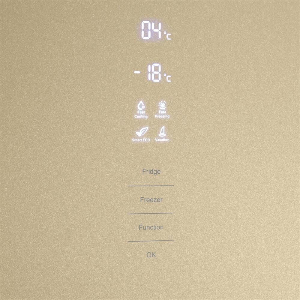 MAUNFELD Холодильник MFF185NFBG 2-хкамерн. бежевый инвертер — изображение 7