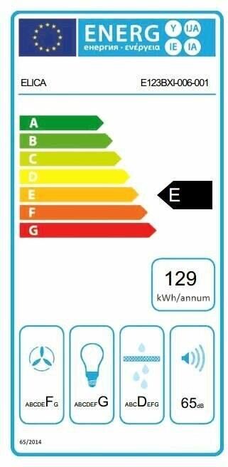 ELICA Встраиваемая вытяжка Elite 14 Lux GRVT/A/90, управление кнопочное, серый/стекло черное [prf009 — изображение 4
