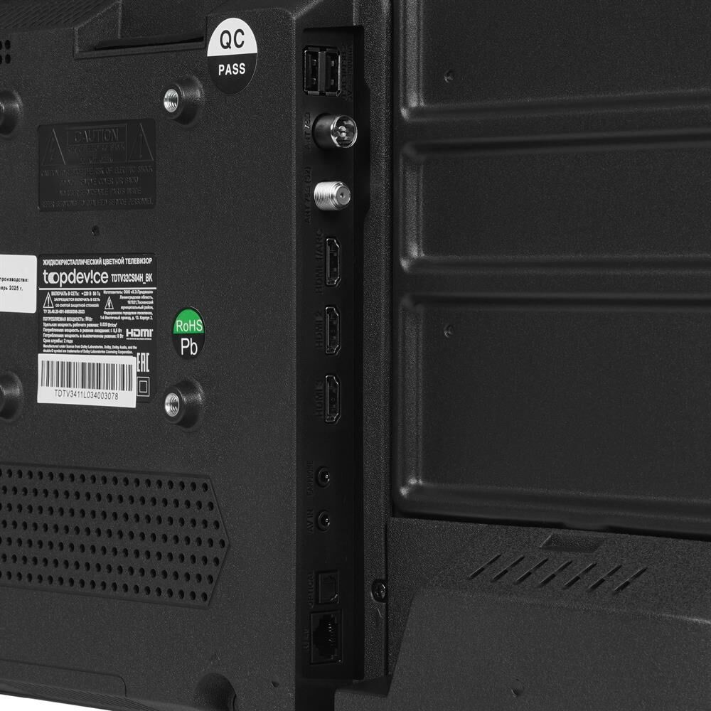 TOPDEVICE TDTV32CS04H HD SMART TV WildRed — изображение 10