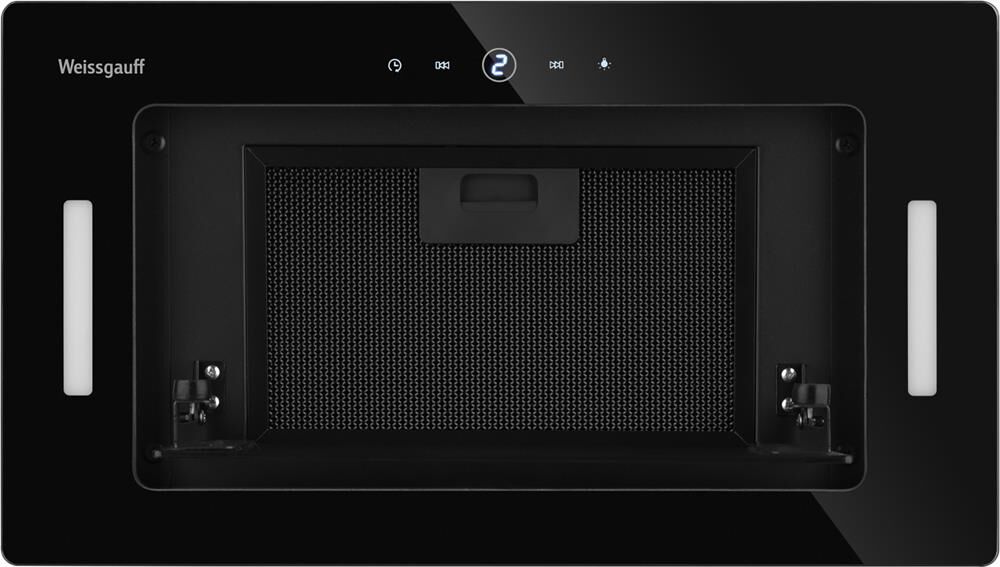 WEISSGAUFF Вытяжка встраиваемая Aura 1350 белый управление: сенсорное (1 мотор) — изображение 2