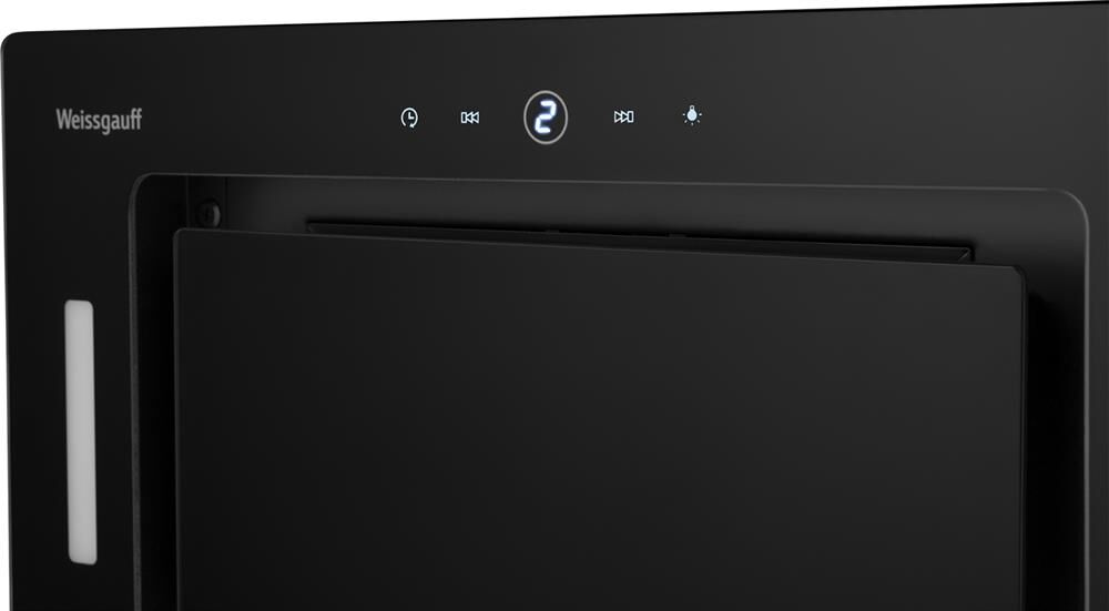 WEISSGAUFF Вытяжка встраиваемая Aura 1350 белый управление: сенсорное (1 мотор) — изображение 4