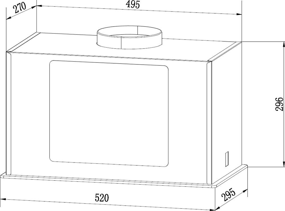 WEISSGAUFF Вытяжка встраиваемая Aura 1350 белый управление: сенсорное (1 мотор) — изображение 5