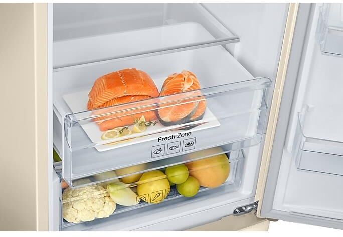 SAMSUNG RB37A5470EL 367л бежевый — изображение 5