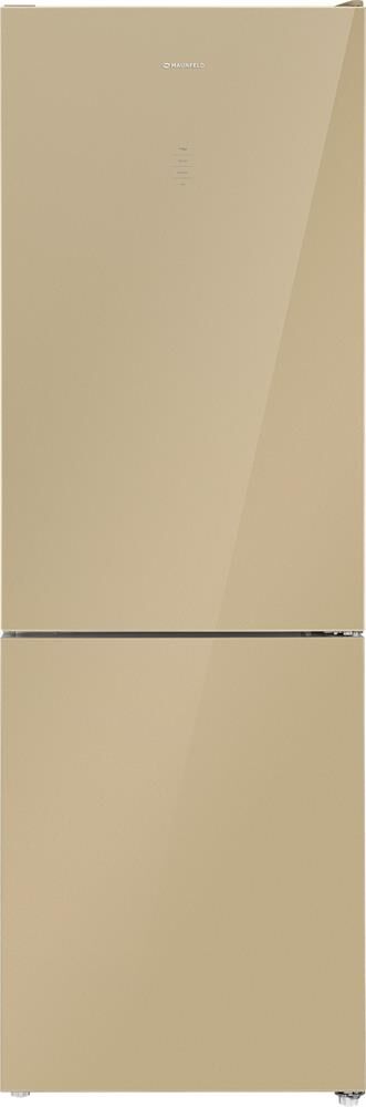 MAUNFELD Холодильник двухкамерный MFF185NFBG инверторный бежевый — изображение 3