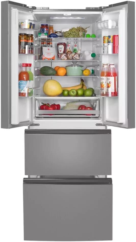 MAUNFELD Холодильник MFF180NFSE01 3-хкамерн. нержавеющая сталь инвертер — изображение 2