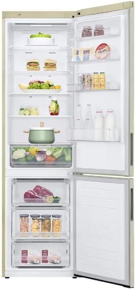 LG GA-B509CEWL 419л бежевый — изображение 3