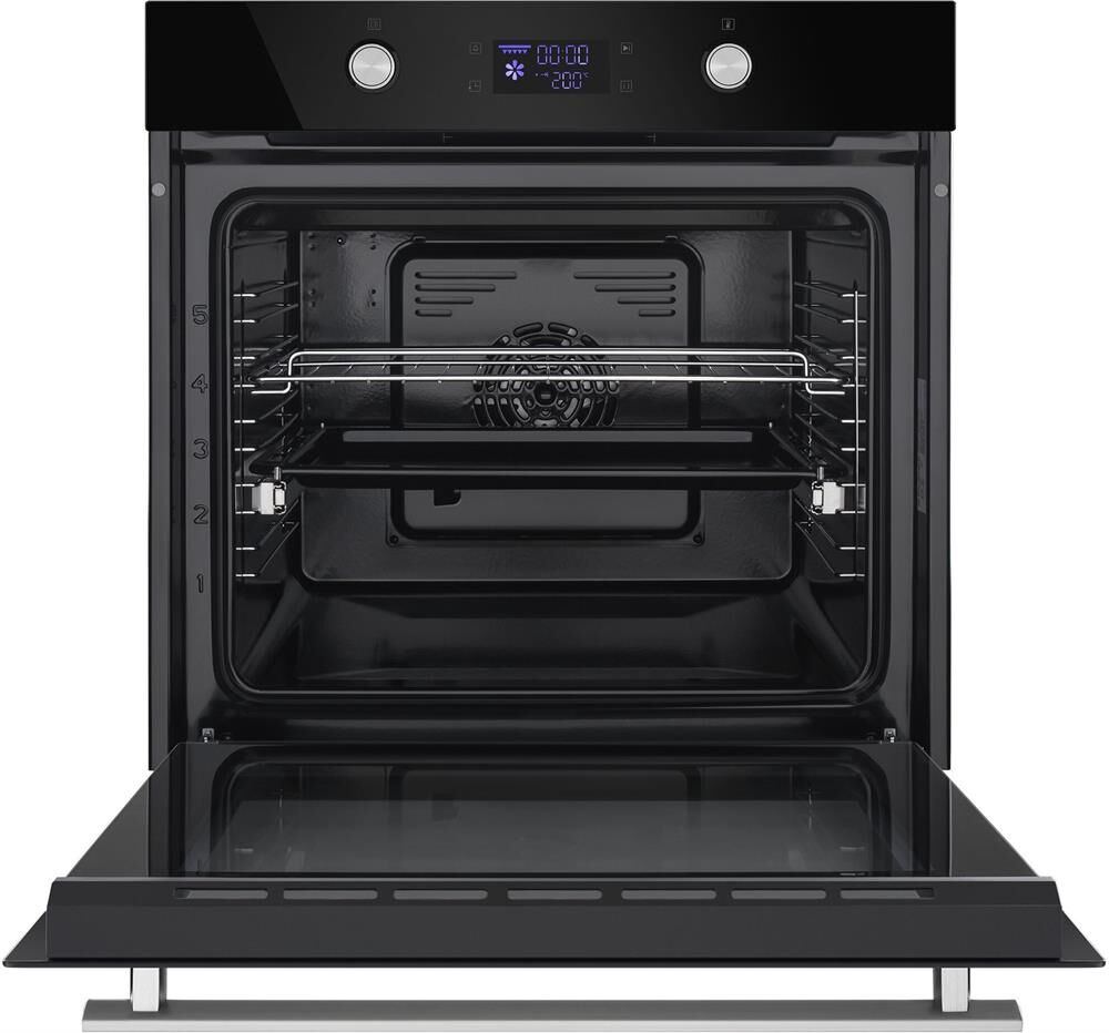 MAUNFELD Духовой шкаф электрический AEOH.749B, 71л, 59.5 х 59.7 х 59.5 см, дверца с 3 стеклами, черн — изображение 2