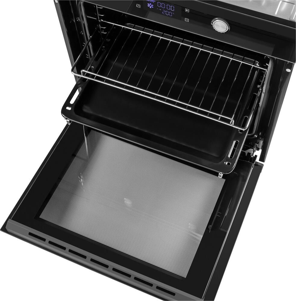 MAUNFELD Духовой шкаф электрический AEOH.749B, 71л, 59.5 х 59.7 х 59.5 см, дверца с 3 стеклами, черн — изображение 5